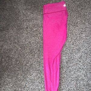 Lululemon Athletica pink leggings